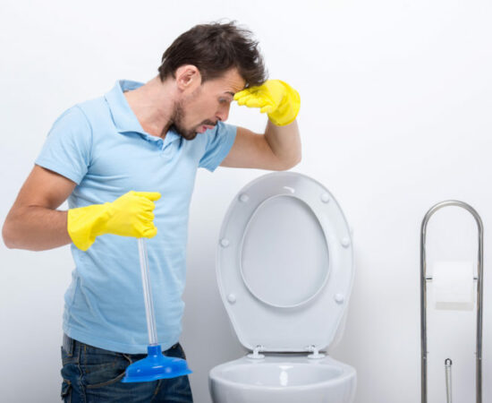 Clogged Toilet